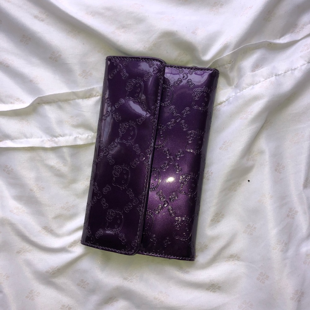 Purple Hello Kitty Wallet
